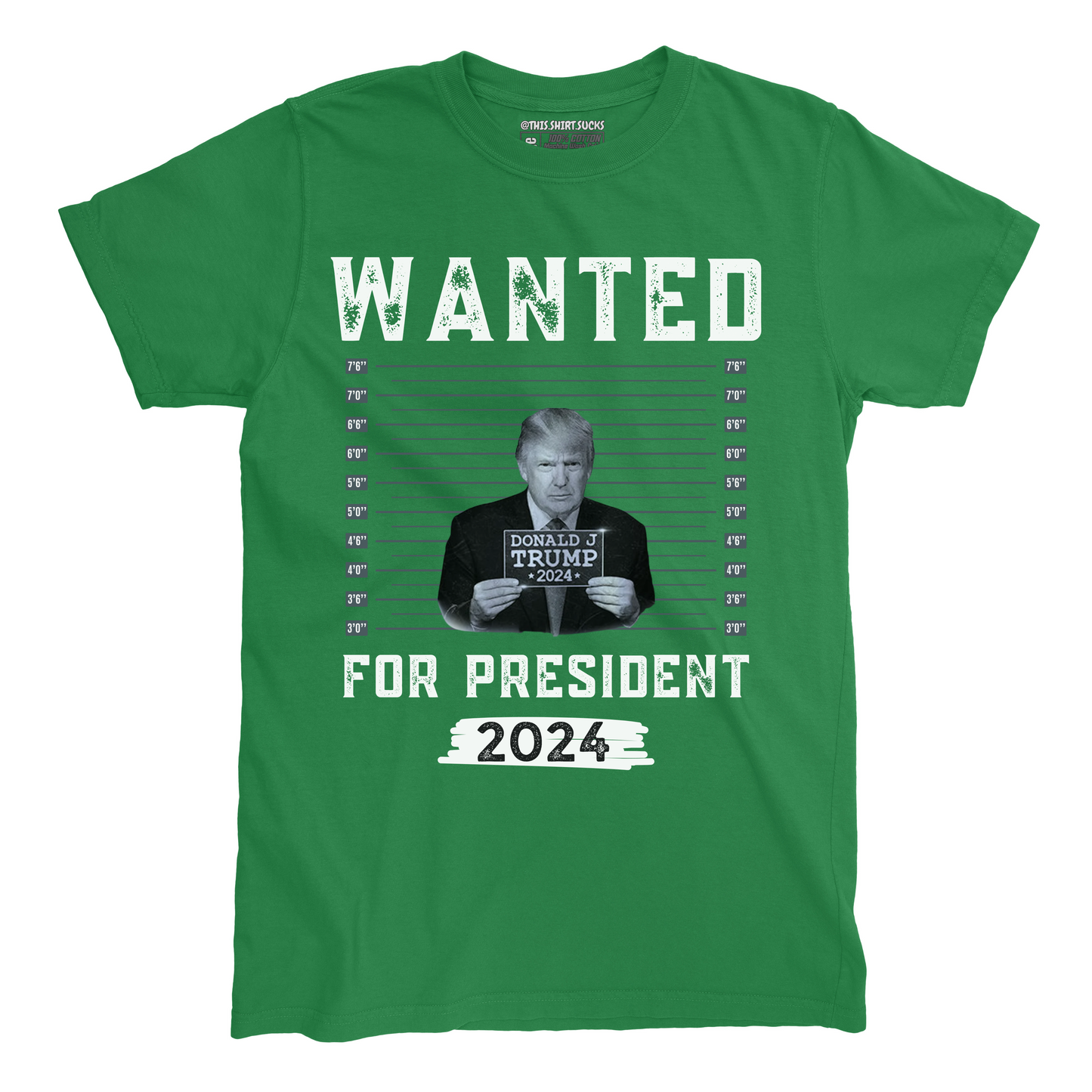 WANTED FOR PRESIDENT T-Shirt