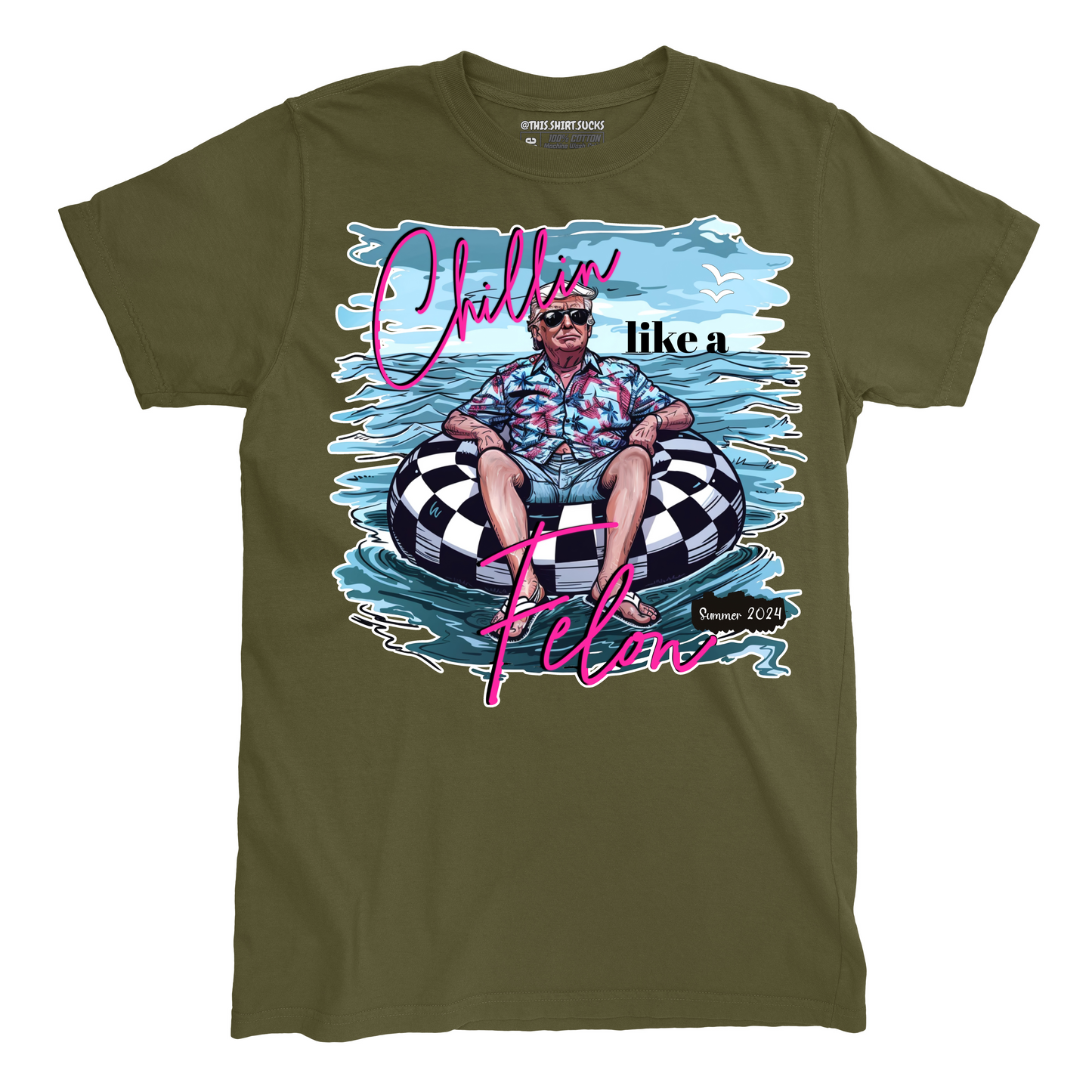 CHILLIN LIKE A FELON v2 T-Shirt
