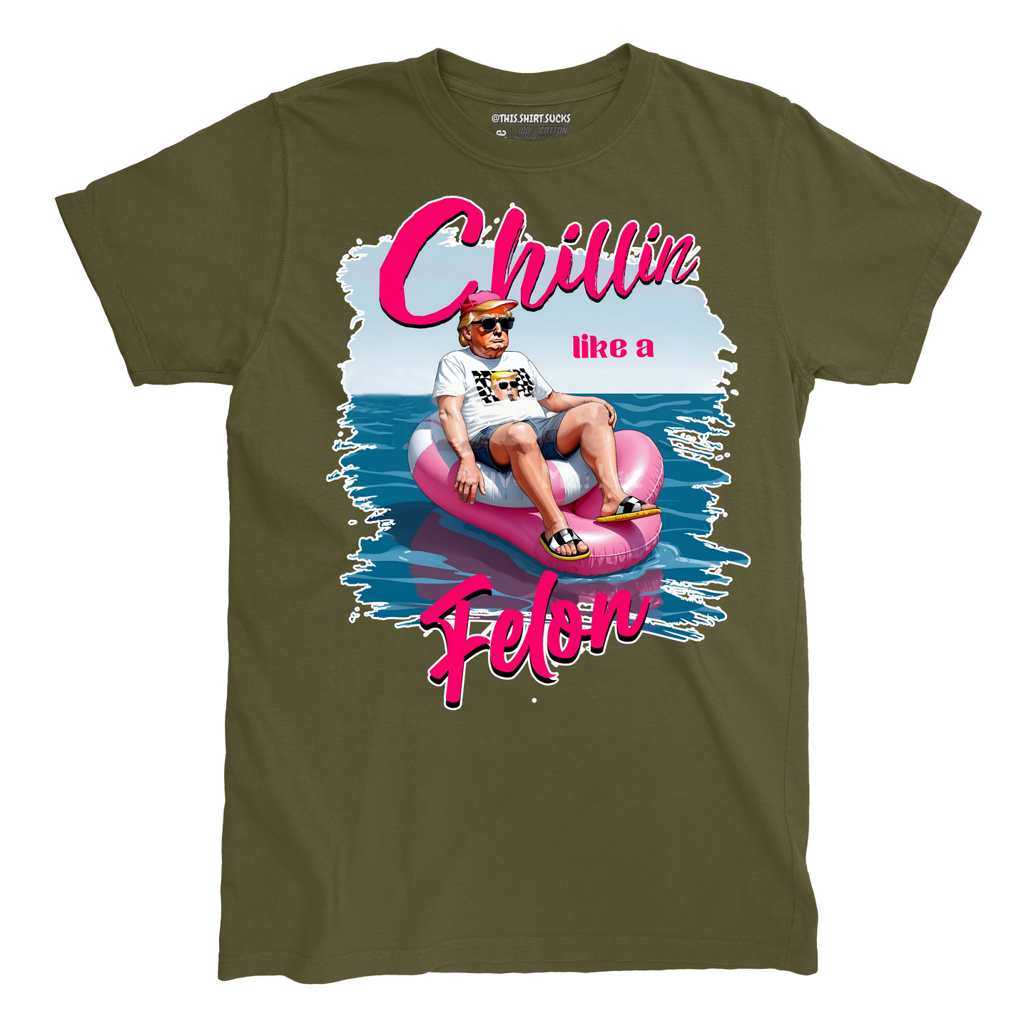 CHILLIN LIKE A FELON T-Shirt
