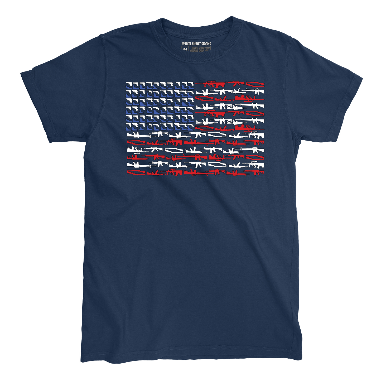 AMERICAN GUNS FLAG T-Shirt