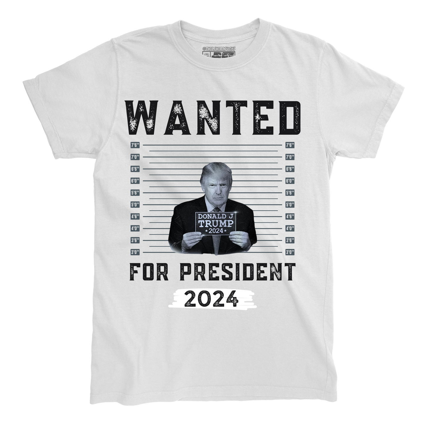 WANTED FOR PRESIDENT T-Shirt