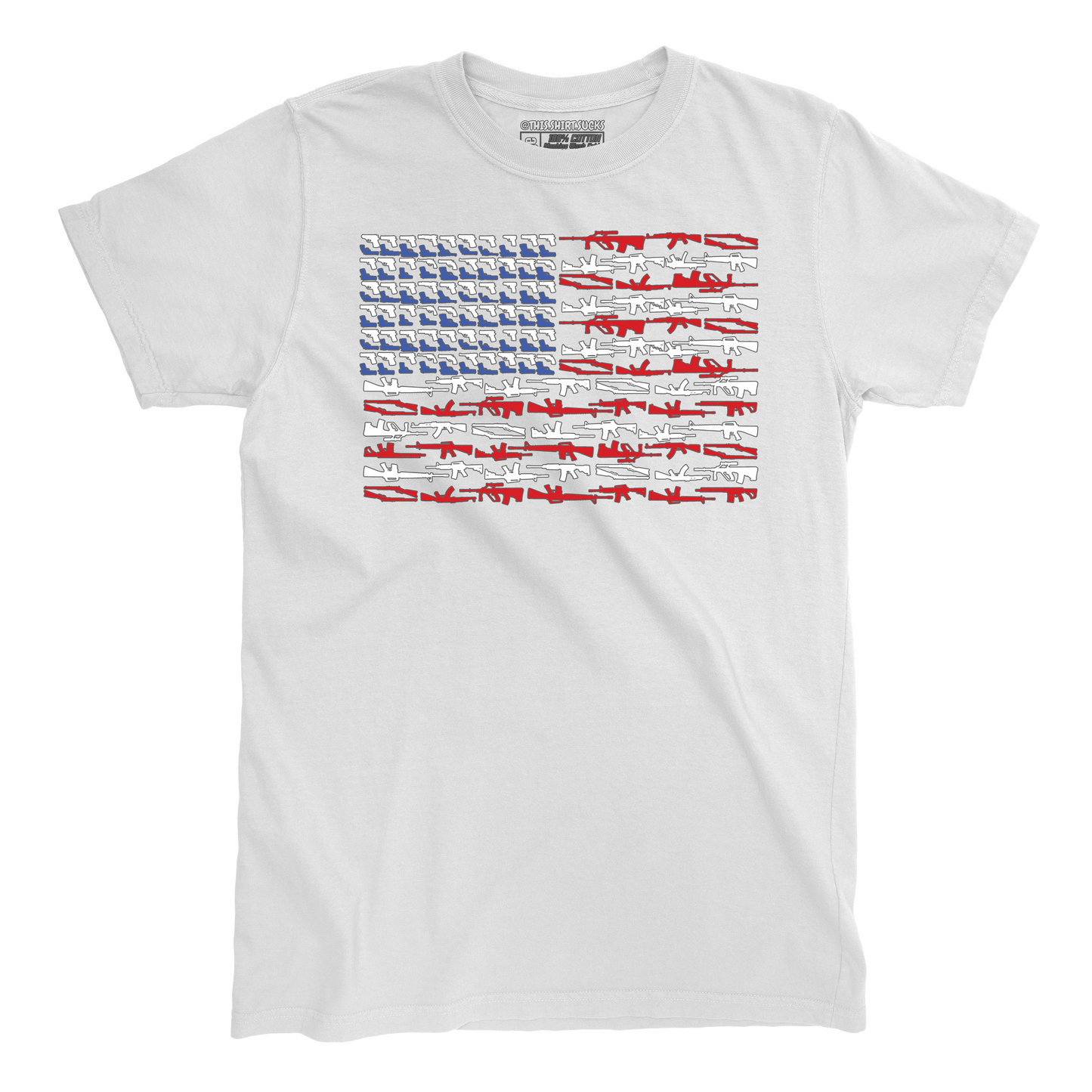 AMERICAN GUNS FLAG T-Shirt